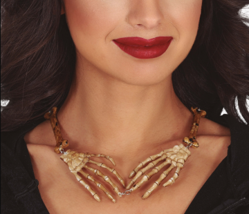 Skeleton Arms Necklace