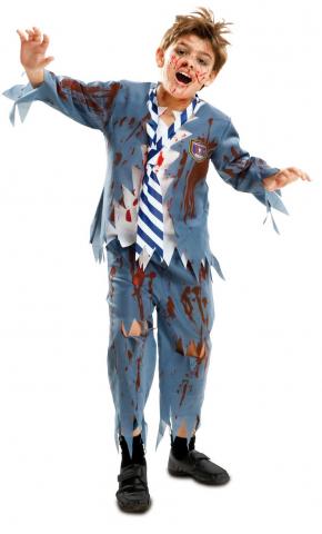 Zombie School Boy Costume - Tween