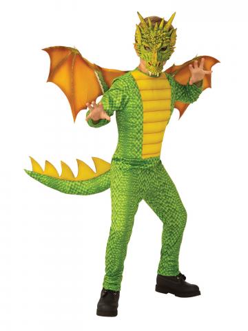 Green Dragon Costume - Tween