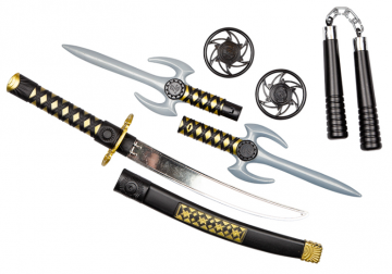 6 Piece Ninja Weapon Set