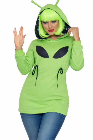 Alien dress with jeans