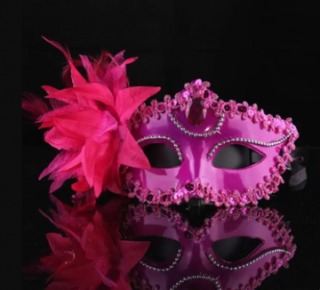 Phantom Masquerade Eyemask - Pink