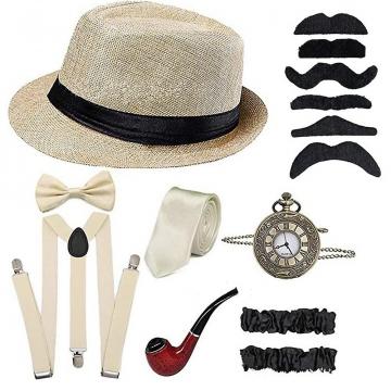 1920's Men's Vintage Accessories Set