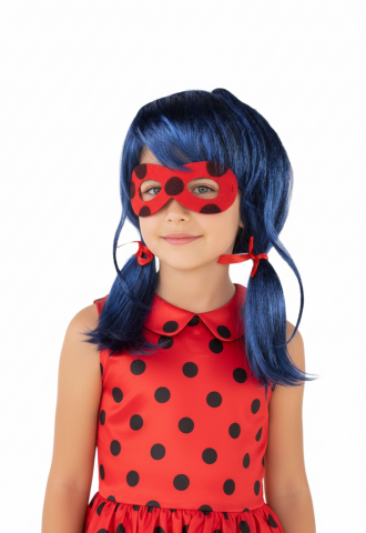 Ladybug Wig - Kids