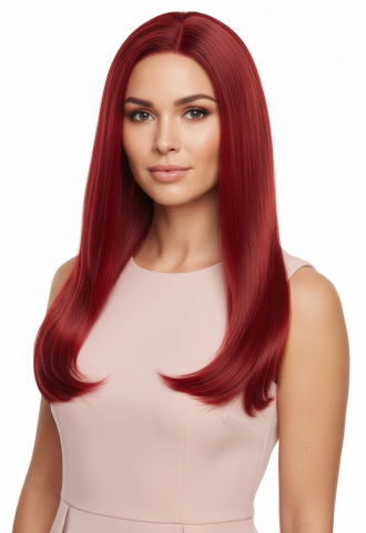 Pure Passion Wig - Red