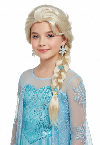 Ice Princess Wig - Kids