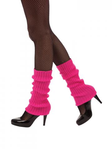 Neon Pink Leg Warmers