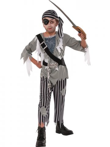 Ghost Pirate Boy Costume