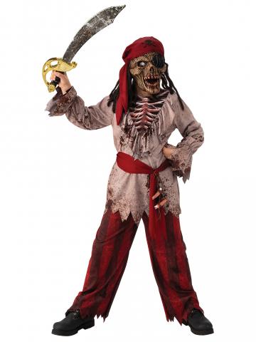 Zombie Pirate Costume - Kids