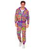 Neon Flower Power Hippie Tracksuit