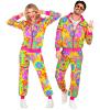 Neon Groovy Love Hippie Tracksuit