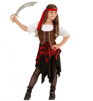 Tween Pirate Girl Costume