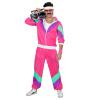 The 80's Shell Suit - Pink/Purple/Green