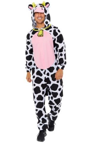 Adults Plush Cow Onesie