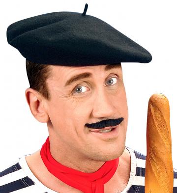 Black Beret - 100% Wool