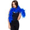 Deluxe Blue Feather Boa