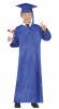 Blue Graduation Robe - tween boy