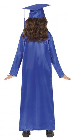 Blue Graduation Robe - Tween