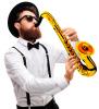 Gold Inflatable Saxophone