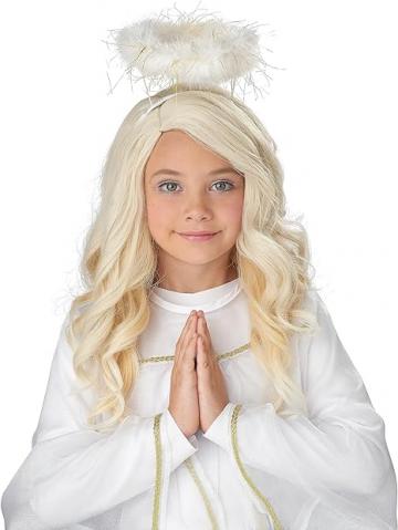 Kids Golden Angel Wig