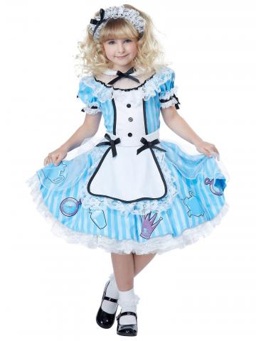 Tween Alice In Wonderland Deluxe Costume
