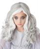 Ladies Glow In The Dark Ghost Wig front