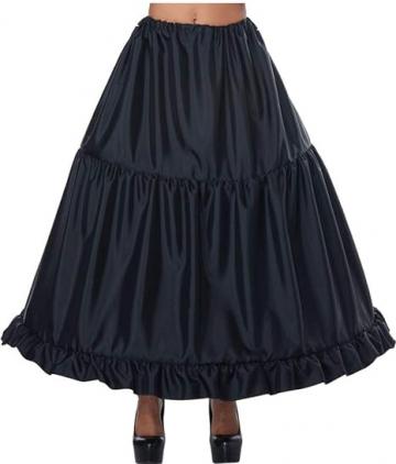 Ladies Hoop Skirt - Black
