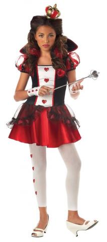 Queen of Hearts Costume - Tween