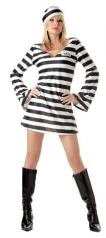 Convict Chick Costume