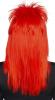 Orange Rockstar Wig - Behind View