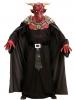 Warrior Devil Mask with Armour & Cape - Full View