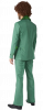 SuitMeister Disco suit Green - Back view