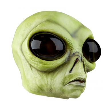 Alien Mask Large Eyes - Side view