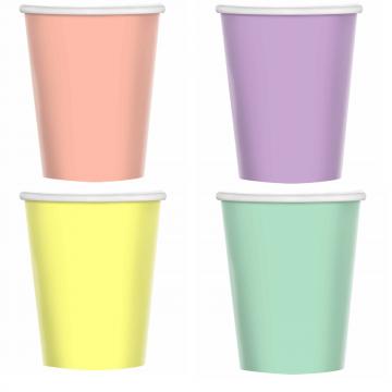 Mixed Colour Paper Cups