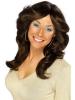 70's flick wig - brown