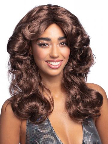 70's Flick Wig - Brown