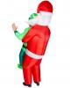 side view inflatable santa