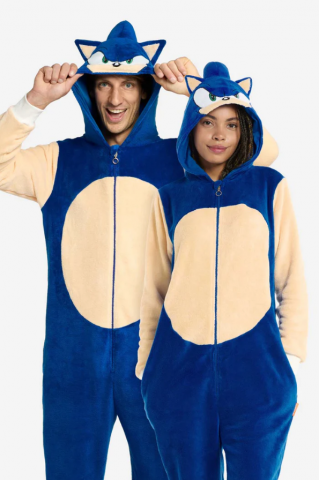 Sonic The Hedgehog Adult Onesie