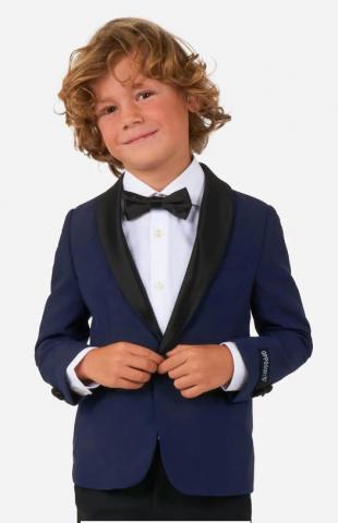 Midnight Blue Kids Oppo Suit