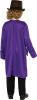 Willy Wonka Kids Costume back