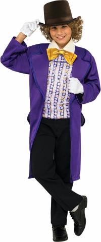 Willy Wonka Kids Costume front