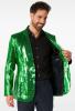 Inside view of Sequin Green Blazer