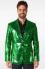 Sequin Green Blazer