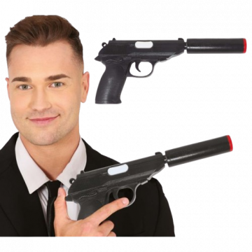 Pistol with Silencer