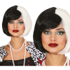 Black and White Bob Wig