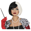 Black and White Bob Wig