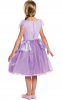 Back view of Tangled Rapunzel Costume Kids