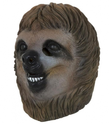 Sloth Mask Rubber Overhead