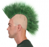 Side Green Mohawk Wig