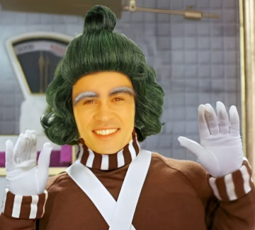 Adult Oompa Loompa Wig